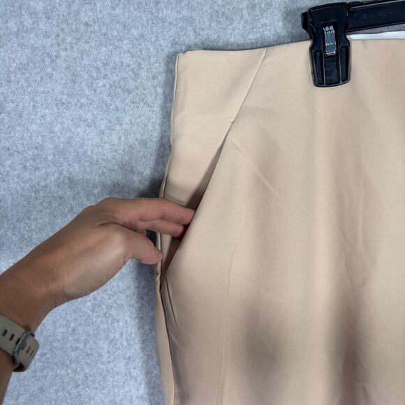 Torrid Cream Wide Leg Pants Sz 3S - Picture 4 of 13